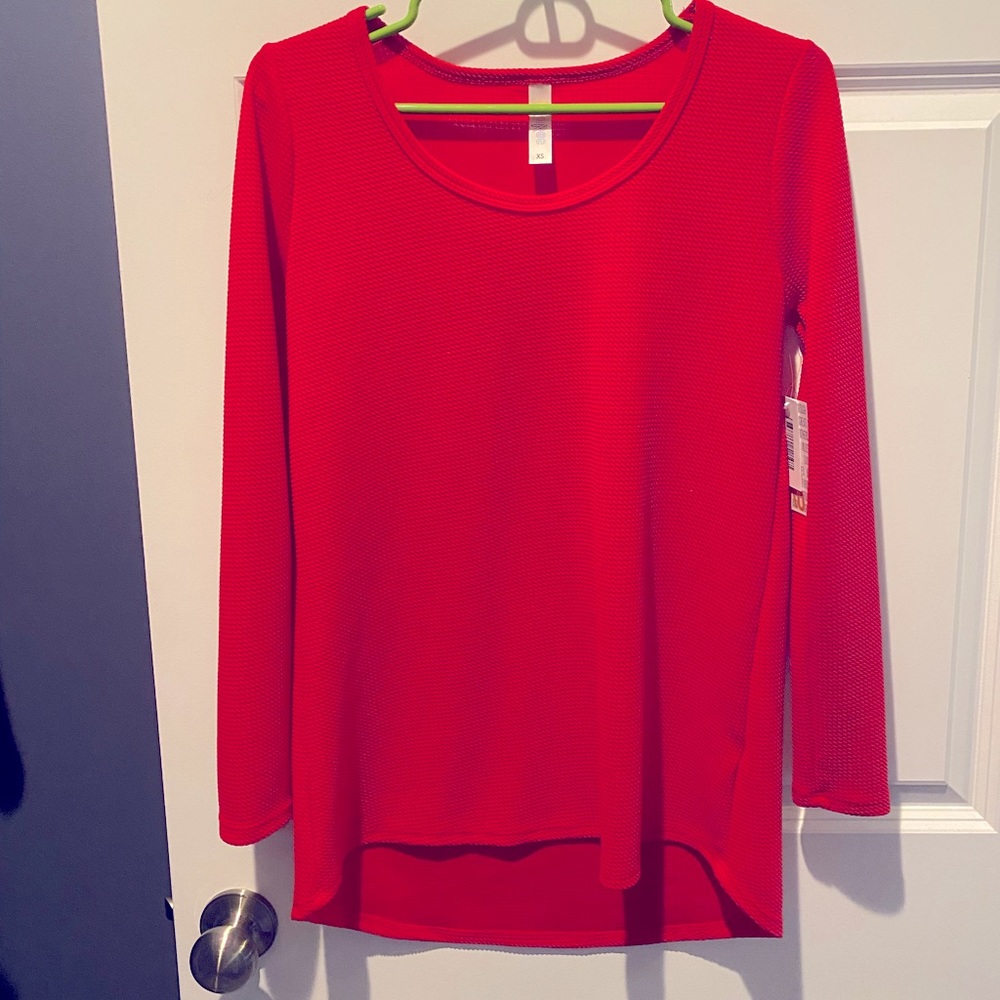 LuLaRoe long sleeve shirt- Lynnae Size- XS